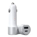 Satechi 72W USB-C PD Car Charger for Samsung S9/S9 Plus/Apple iPhone X XS Silver