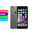 Apple iPhone 6 (16GB, Grey, Global Ver) - Refurbished - As New
