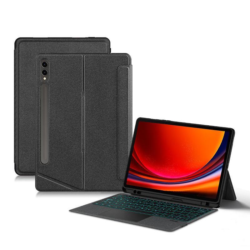 Adore Magnetic Detachable Keyboard Case Backlit for Samsung Galaxy Tab S9+ 12.4"