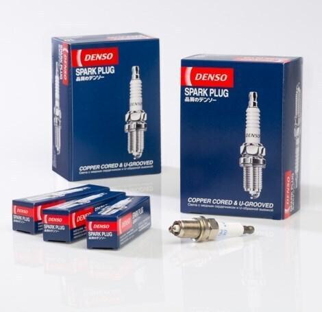 Denso spark plugs for Toyota Corolla AE112 7A-FE 1.8L 4Cyl 16V