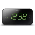 Philips 3000 Series 18cm Digital Clock/FM Radio w/ Dual Alarm/LED Display Black