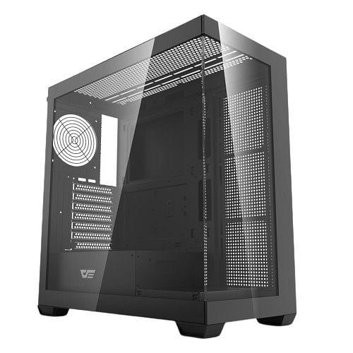 DarkFlash DS900 Case ATX Gaming Tower without Fan Black [CASEDFDS900B]