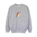DC Comics Boys The Flash Lightning Logo Sweatshirt (Sports Grey) (7-8 Years)