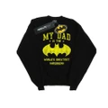 DC Comics Girls Batman My Dad Is A Superhero Sweatshirt (Black) (12-13 Years)