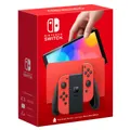 SWI Nintendo Switch OLED Model Console: Mario Red Edition