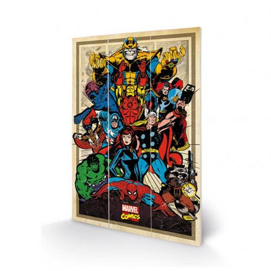 Marvel Comics Wall Art (Multicoloured) (One Size)