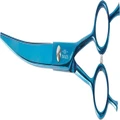 Swan Stainless Scissors - Curved 7.5" [Blue]