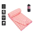 Vivva 185X63CM Non-slip Yoga Towel Mat Fitness Gym Microfiber Towel Blanket Large (Pink)