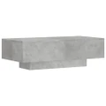 Coffee Table Concrete Grey 100x49.5x31 cm Engineered Wood vidaXL
