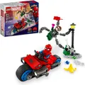 LEGO 76275 Motorcycle Chase: Spider-Man vs. Doc Ock - Super Heroes Marvel