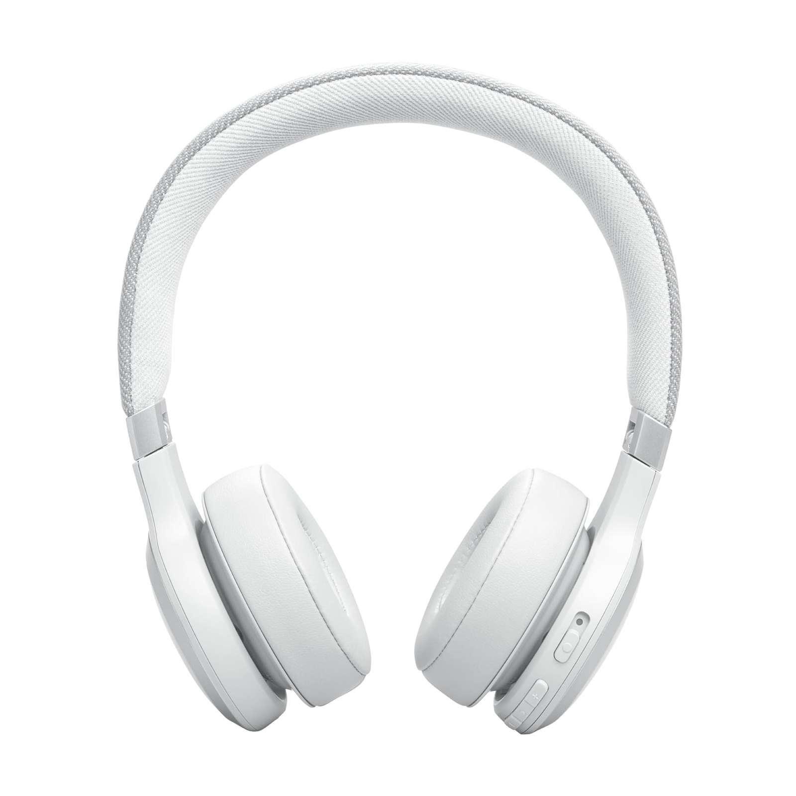 JBL LIVE 670NC On-Ear Bluetooth ANC Headphones -White
