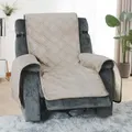 Advwin Recliner Chair Cover Dutch Fleece Couch Covers With Pocket