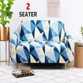 Advwin 2 Seater Stretch Sofa Cover Geometric