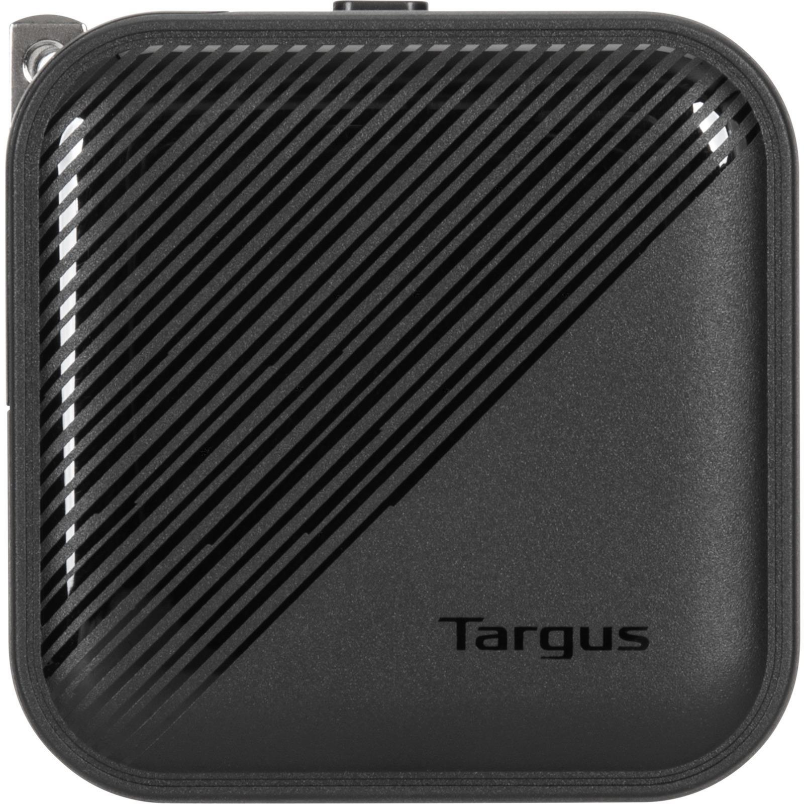 Targus AC Adapter - Universal Adapter - USB - USB Type-C - For Notebook Mobile Phone - 120 V AC 230 V AC Input - Black