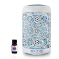 MBEAT activiva Metal Essential Oil and Aroma Diffuser-Vintage White -260ml
