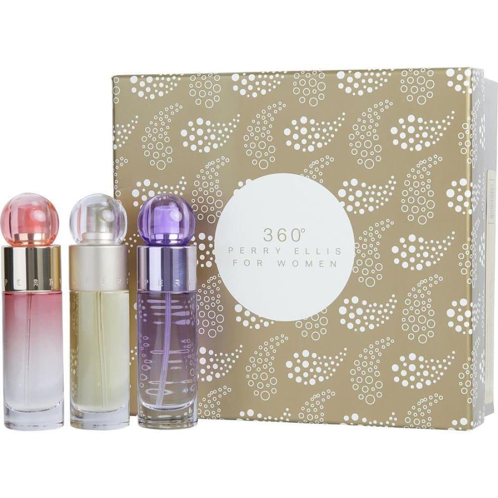 360 Gift Set By Perry Ellis for Women - 1 oz