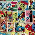 Marvel Comic Strip Wallpaper (Multicoloured) (10m x 53cm)