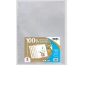 Tiger A2 Punched Pockets (Pack of 5) (Transparent) (One Size)