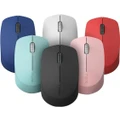 【Sale】RAPOO M100 2.4GHz & Bluetooth 3 / 4 Quiet Click Wireless Mouse Red - 1300dpi Connects up to 3 Devices, Up to 9 months Battery Life