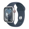 Apple Watch Series 9 Blue Silver 41mm Smartwatch for Men and Women