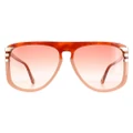Chloe Sunglasses CH0104S 006 Shiny Blonde Havana Orange Gradient
