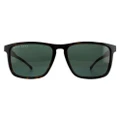Hugo Boss Sunglasses 0921/S 086 QT Dark Havana Green