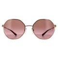 Michael Kors Sunglasses MK1072 110814 Rose Gold Brown Pink Gradient