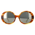 Celine Sunglasses CL40065I 56C Havana Grey Mirror
