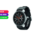 Samsung Galaxy Watch SM-R805 (46MM, Cellular LTE, Silver, Global Ver) - Excellent - Refurbished