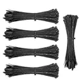 100-1000X Cable Ties Zip Ties Nylon UV Stabilised Plastic Electrical Bulk Wire Tie