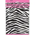 Unique Party Zebra Print Party Bags (Pack of 8) (White/Black) (One Size)