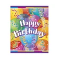 Unique Party Brilliant Birthday Party Bags (Pack of 8) (Multicoloured) (One Size)