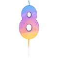 Pioneer Europe Number Pick Candle (Rainbow/Ombre) (One Size)