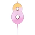 Pioneer Europe Number Pick Candle (Rose Gold/Ombre) (One Size)