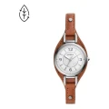 Fossil Women's ES5214 Stainless Steel Analog Watch - Elegant Rose Gold Timepiece for the Modern Woman