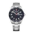 Victorinox Swiss Army Men's V241851 Chronograph Watch - Black Dial, Stainless Steel Bracelet