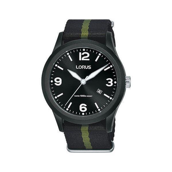 Introducing the Lorus Gent's Plastic Wristwatch Mod. RH943LX9 in Black: A Stylish and Durable Timepiece for Every Occasion