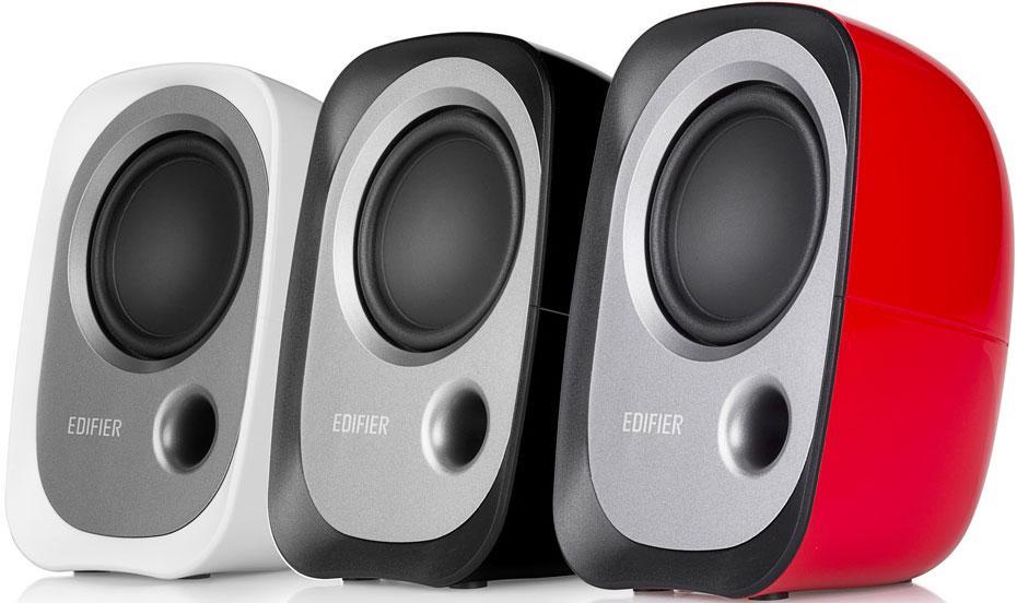 EDIFIER R12U USB Compact 2.0 Multimedia Speakers System White - 3.5mm AUX/USB/Ideal for Desktop,Laptop,Tablet or Phone11 x360