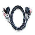 ATEN KVM Cable 3m with DVI-D Single Link USB & Audio to DVI-D Single Link, USB & Audio