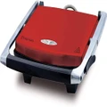 Sandwich Press Red Russell Hobbs RHSP801REDE Non-Stick Electric 2100W Flat Plate