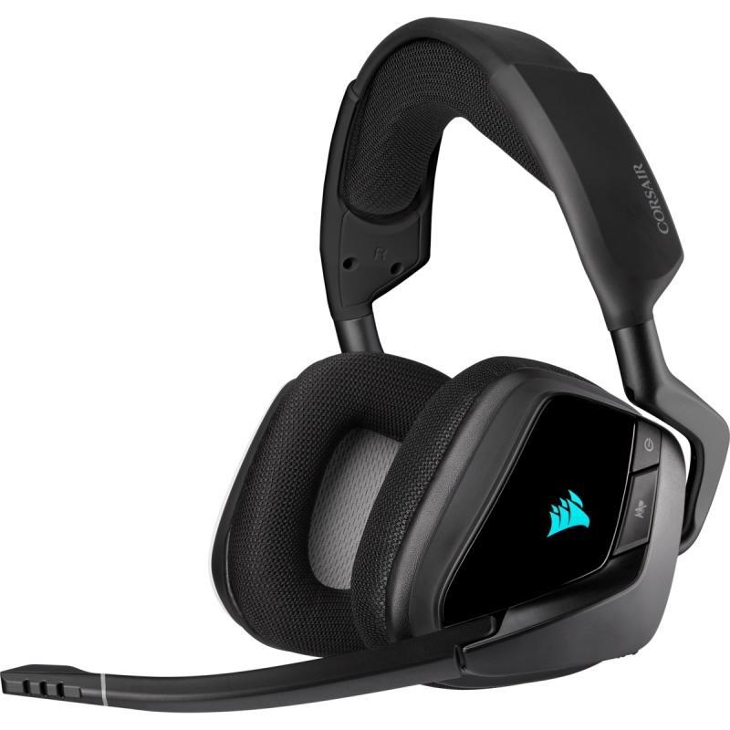 Corsair CA-9011201-AP VOID Elite Carbon Black USB Wireless Premium Gaming Headset with Dolby® Headphone 7.1 AUDIO 2 Years