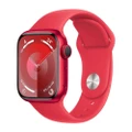Apple Smartwatch Series 9 Model 41mm Red Unisex Smartwatch.