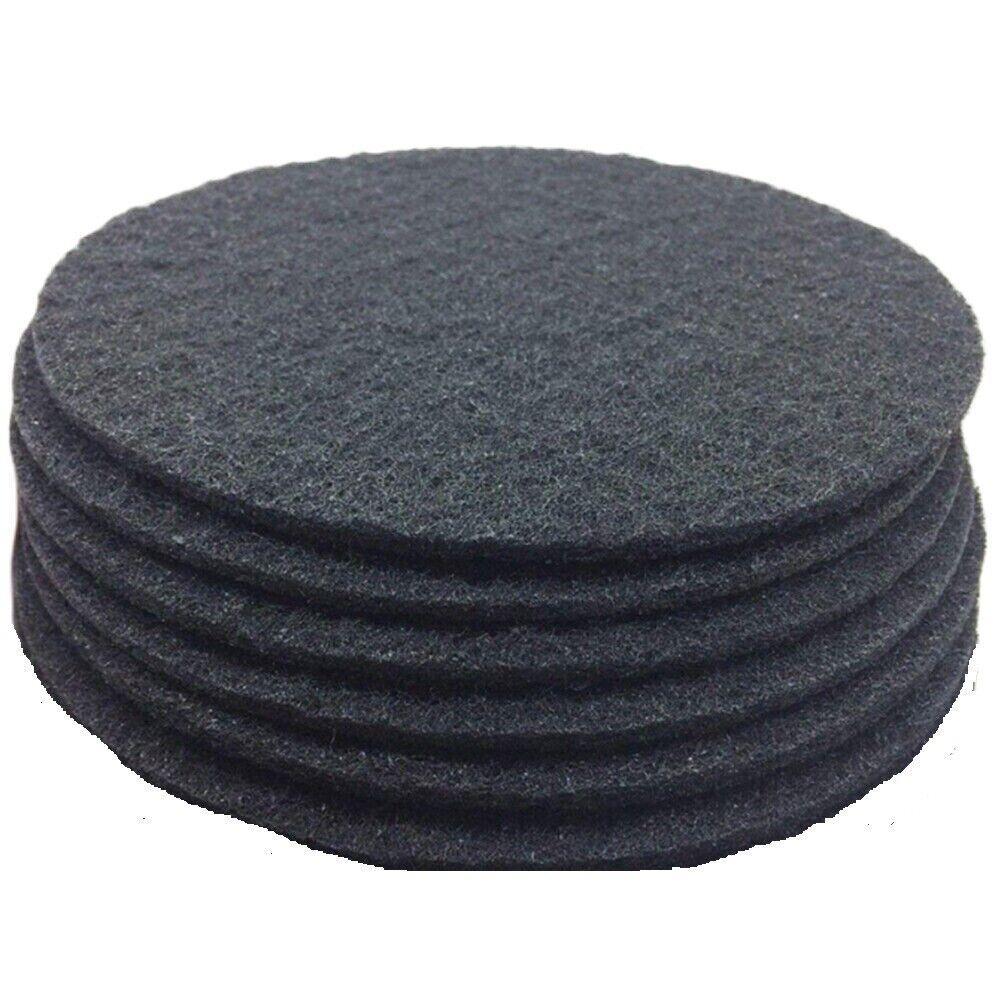 6x Compost Bin Charcoal Filters Round Sheets Indoor Kitchen Compost Replacements
