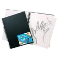 Tiger Twin Wire A4 Sketchbook (Black/White) (One Size)