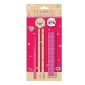 Anker Owl Stationery Set (Pack of 6) (Multicoloured) (One Size)