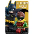 Lego Batman Movie Thank You Card (Pack of 8) (Multicoloured) (One Size)