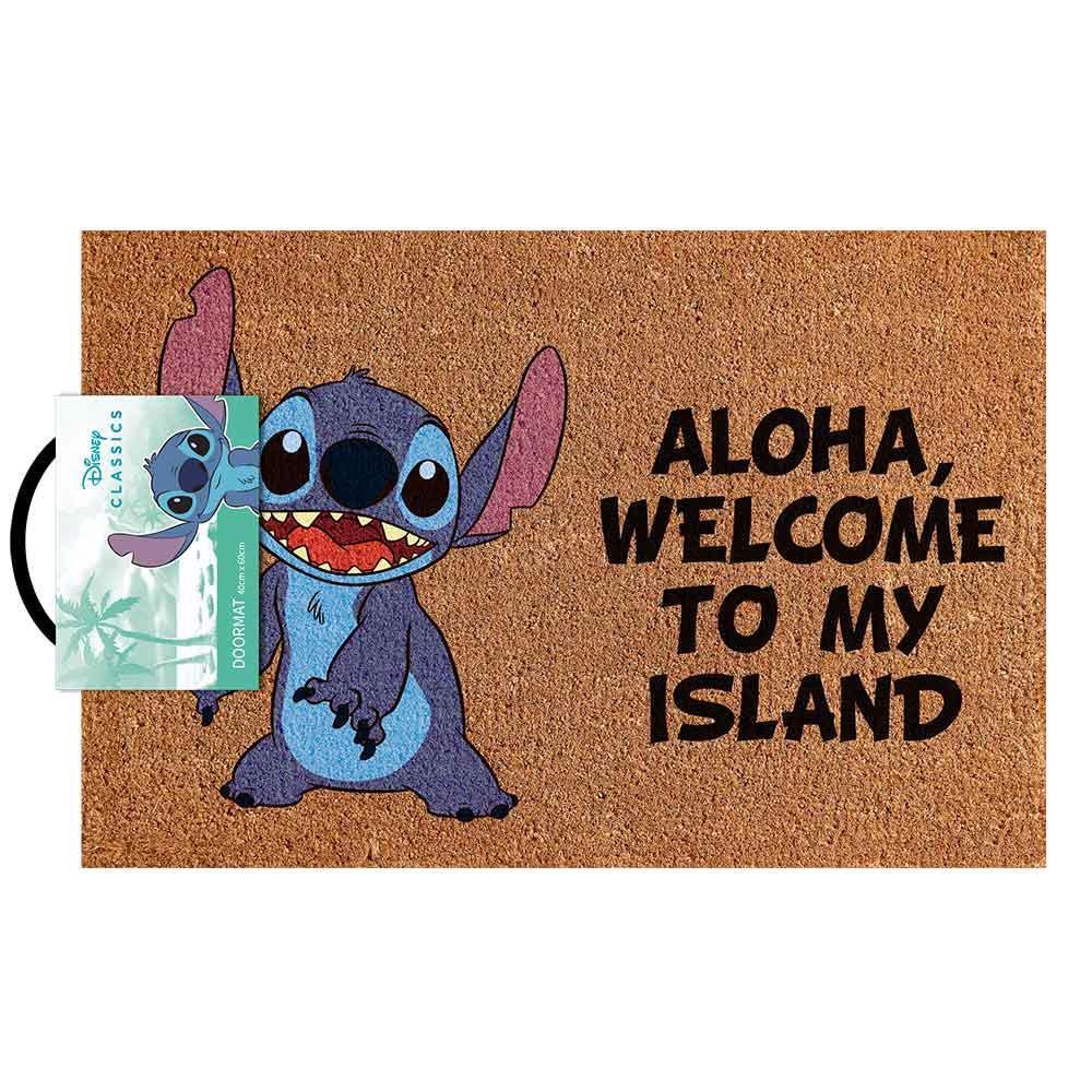 Disney - Lilo & Stitch - Aloha, Welcome to My Island Doormat