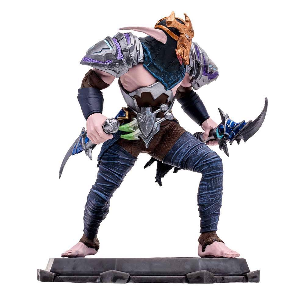 World of Warcraft - Elf Druid/Rogue (Rare) 1:12 Scale Posed Figure