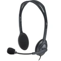 Logitech H111 Affordable Multi-Device Stereo Headset - 4 Pole 3.5mm [981-000612]