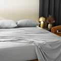 Morrissey Fitted Sheet Set 400TC Luxe Soft Bamboo/Cotton Pewter